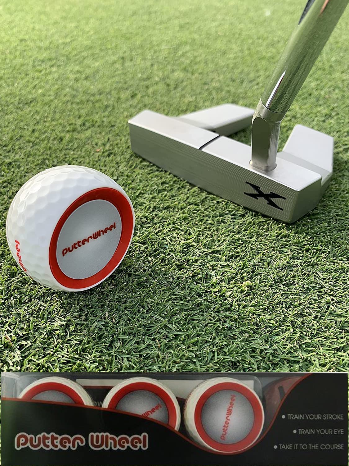 Amazon.com : Putter Wheel Golf Trainer (Pack of 3) : Golf